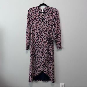 Thought Thackery Printed Wrap Dress Size 10